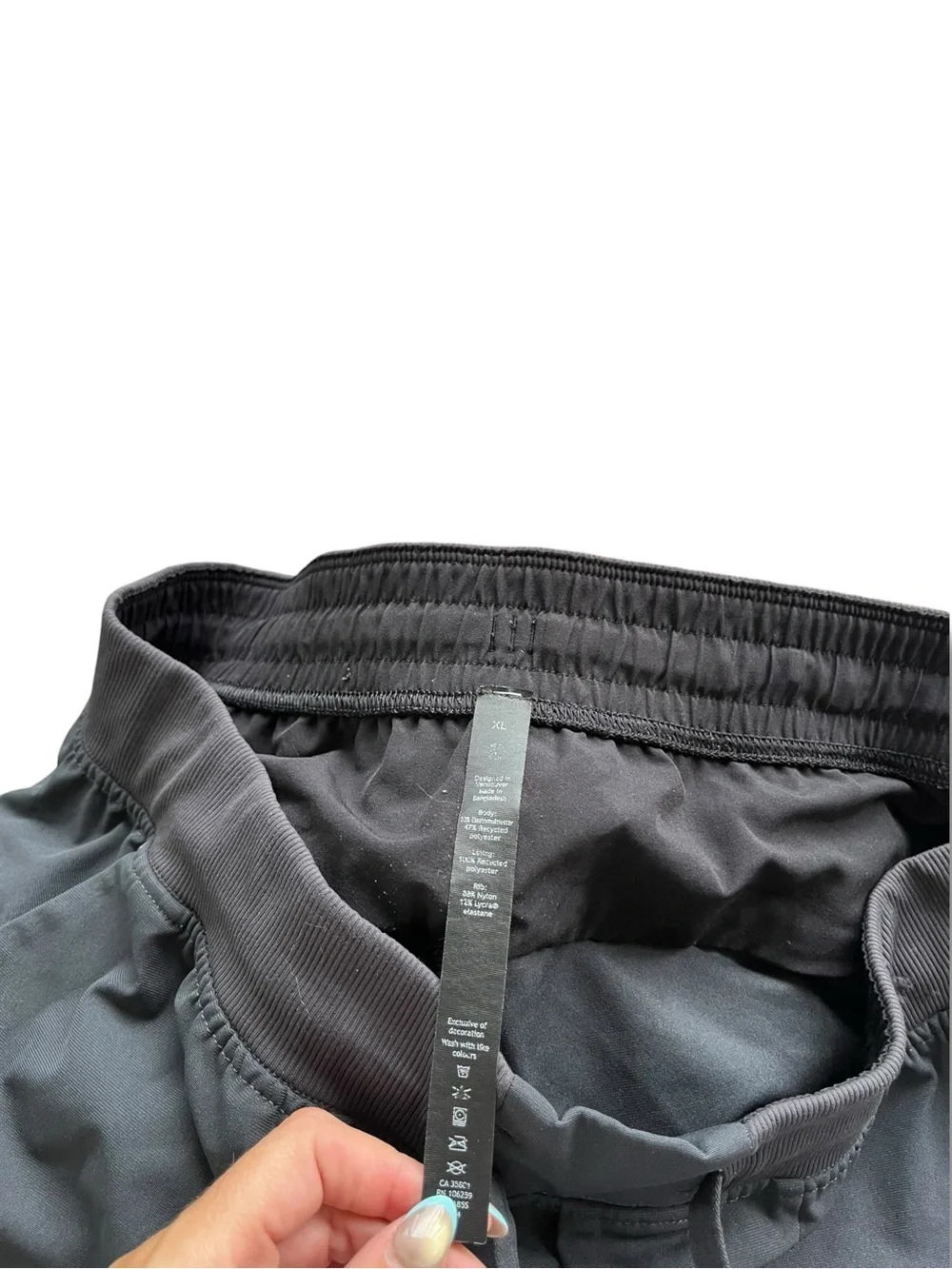 Lululemon ABC Jogger Pant Athletic Mens XL Obsidian Performance Pockets Running